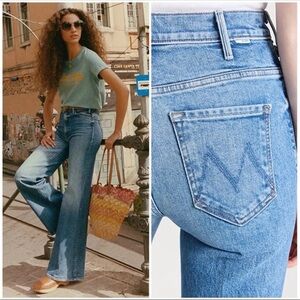 MOTHER the hustler roller heel jeans